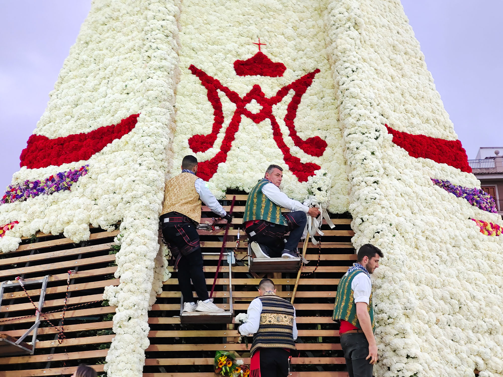 Flower Dress Virgin Fallas Valencia