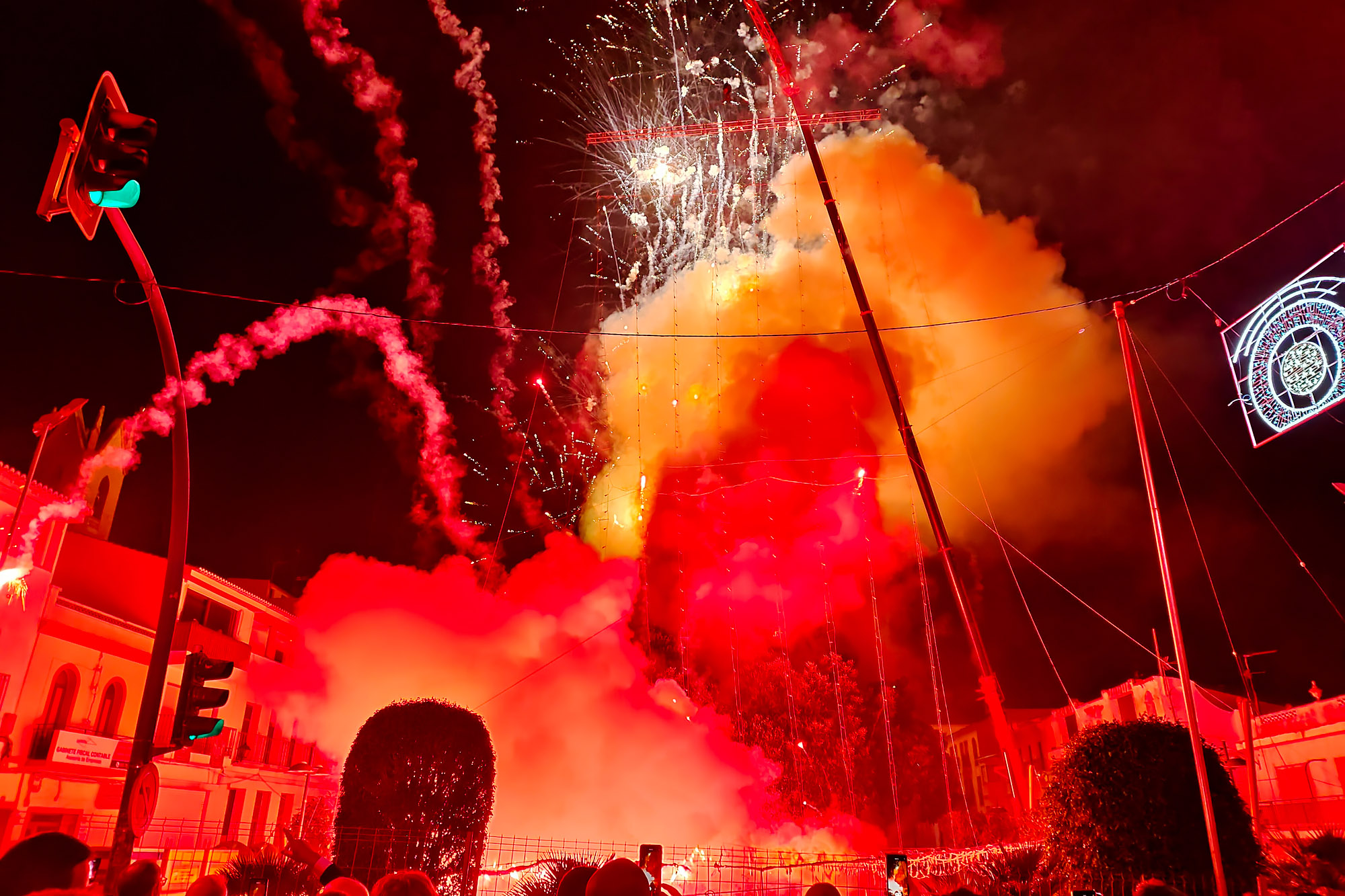 Crazy Fireworks in Spain