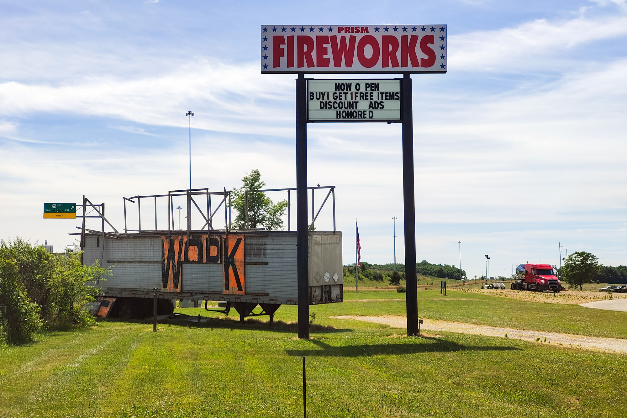 Fireworks Store Sign