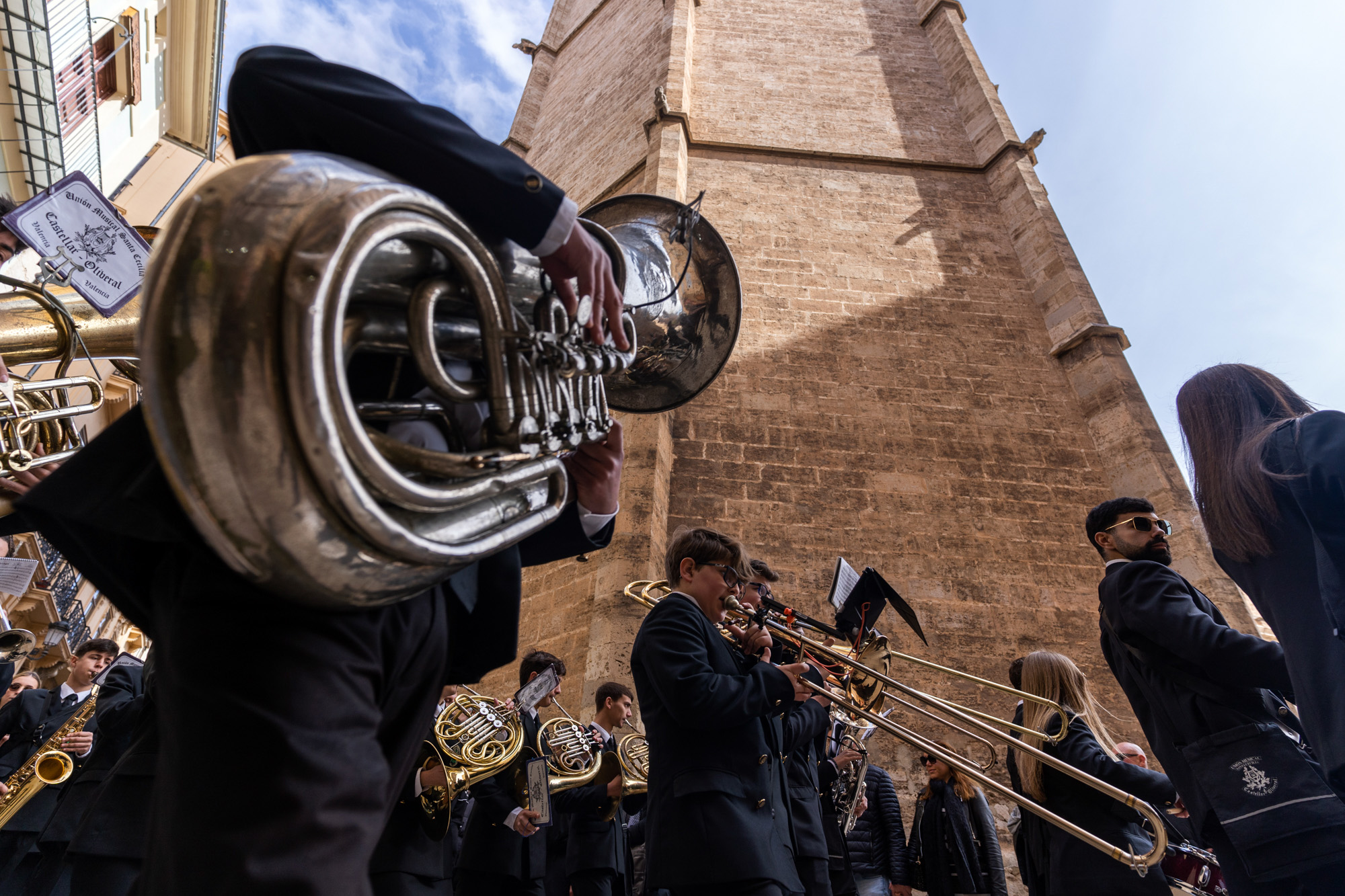 Entrance of Marching Bands Fallas 2023