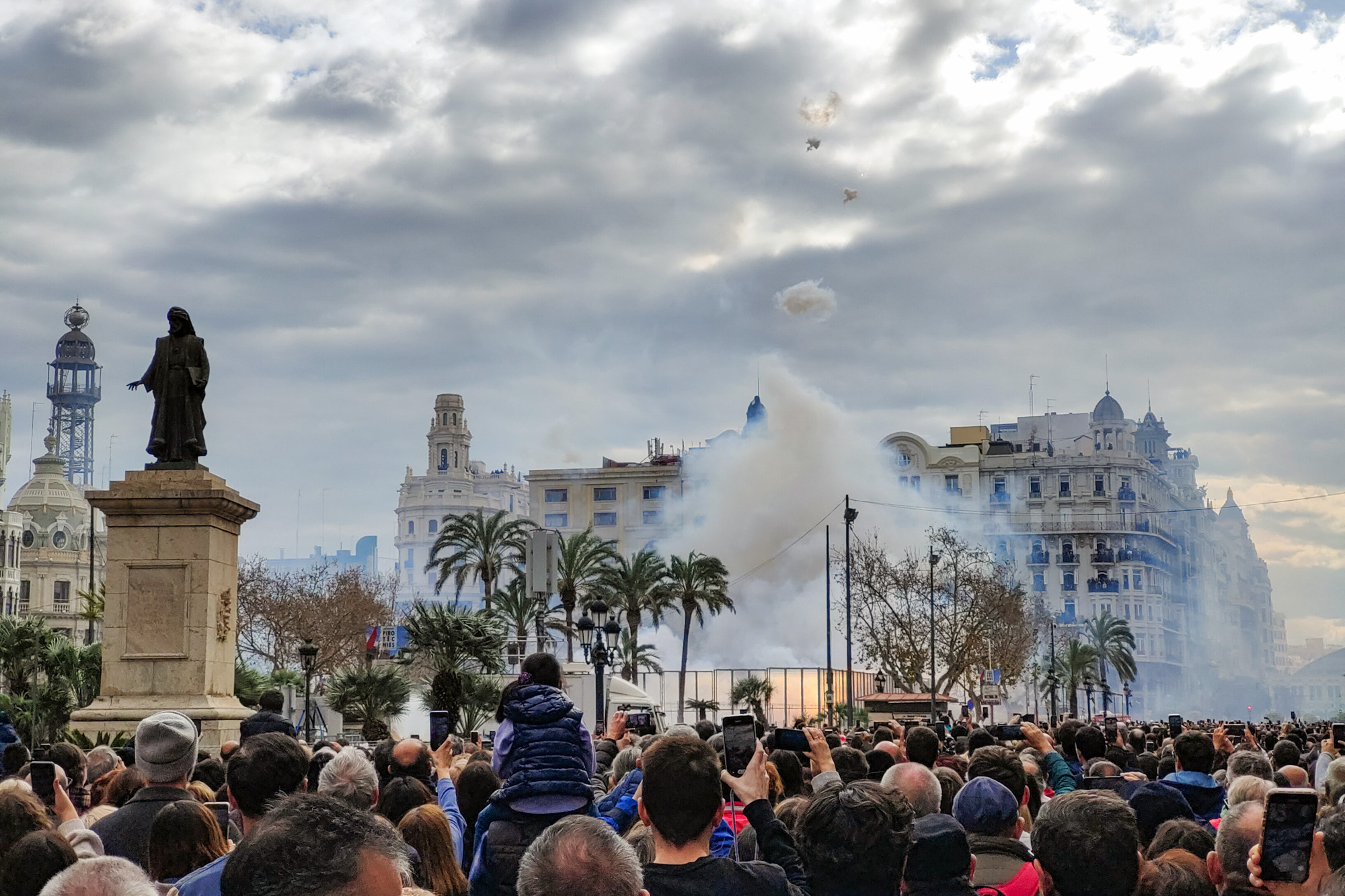 First Mascleta Fallas