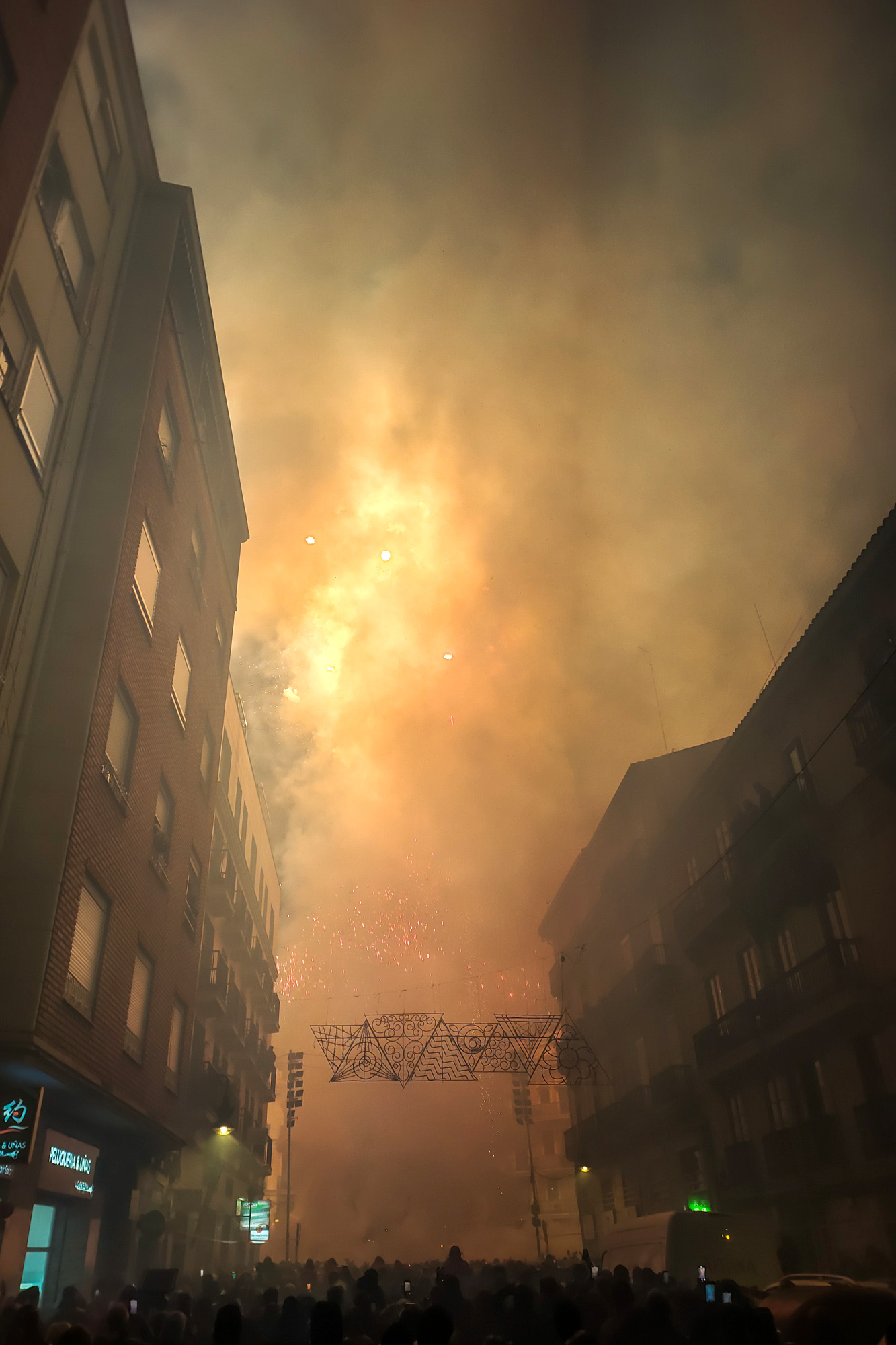 Exploding Chinatown Fallas in Valencia