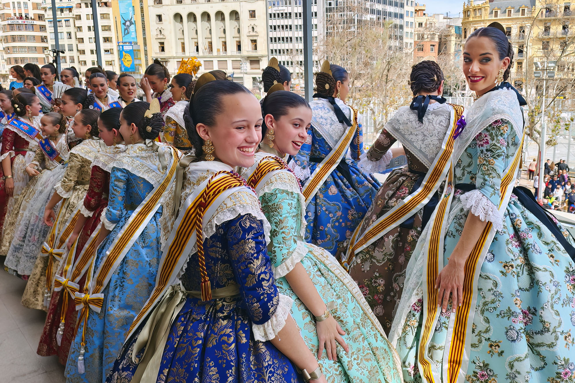 Corte Fallera Mayor Fallas 2023