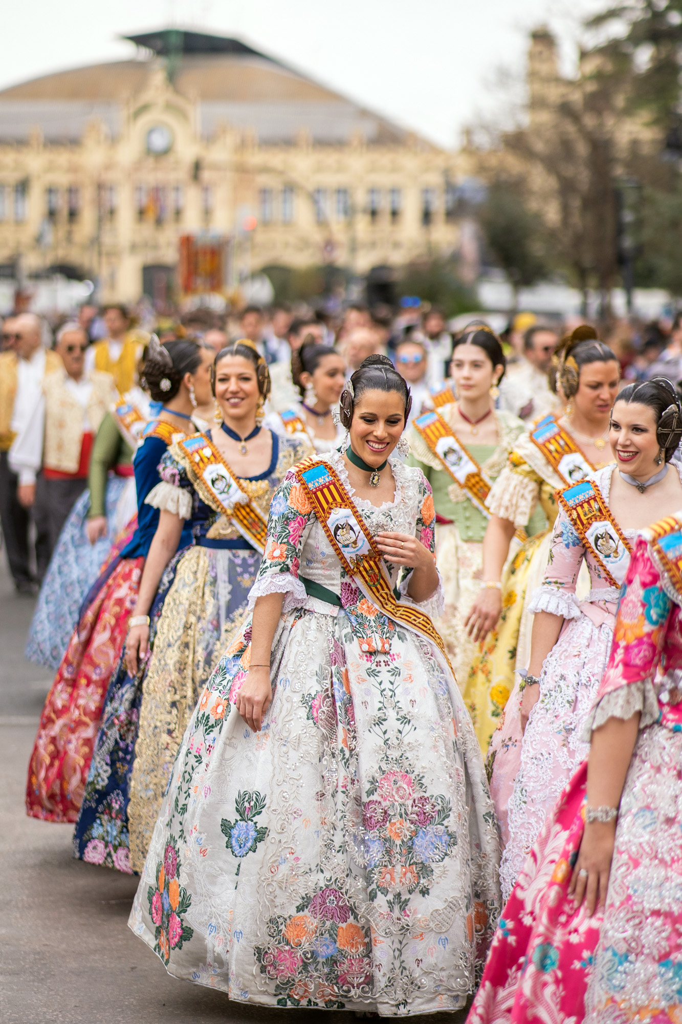 Happy Women in Valencia Spain