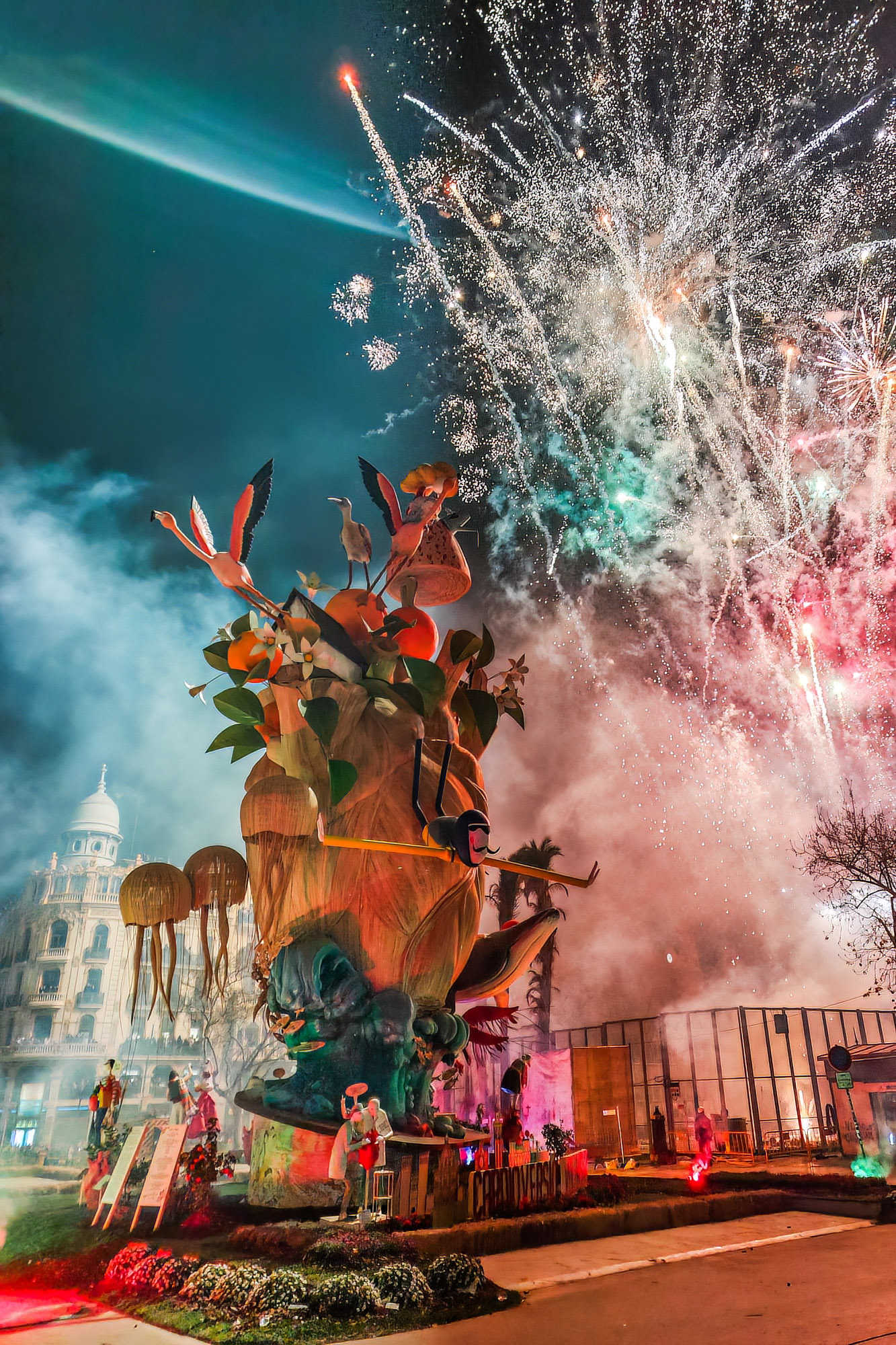 Best fireworks of Valencia Fallas